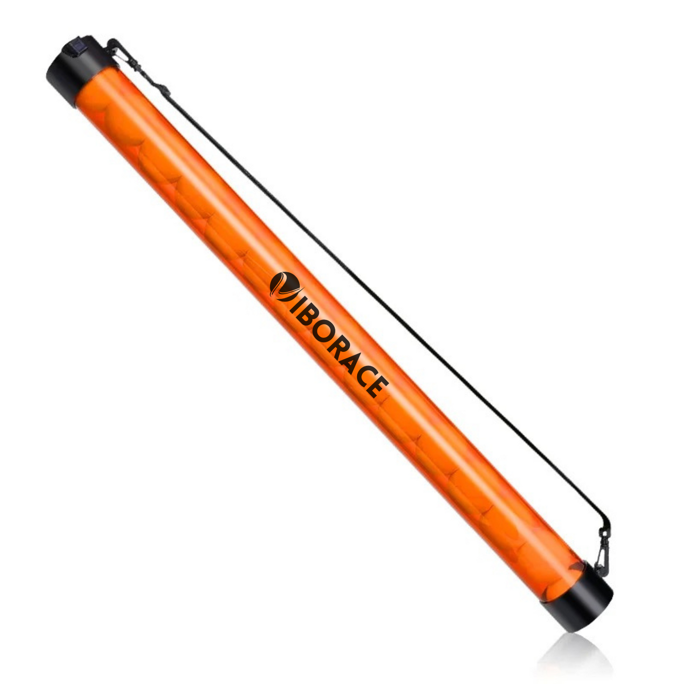 Tube Ramasse-balles De Baseball - Capacité 5 Balles - Avec Bandoulière - Ramassage Rapide Sans Se Pencher - Accessoire Entraînement