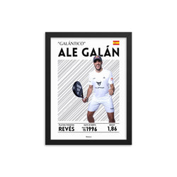 Ale Galan Framed Poster