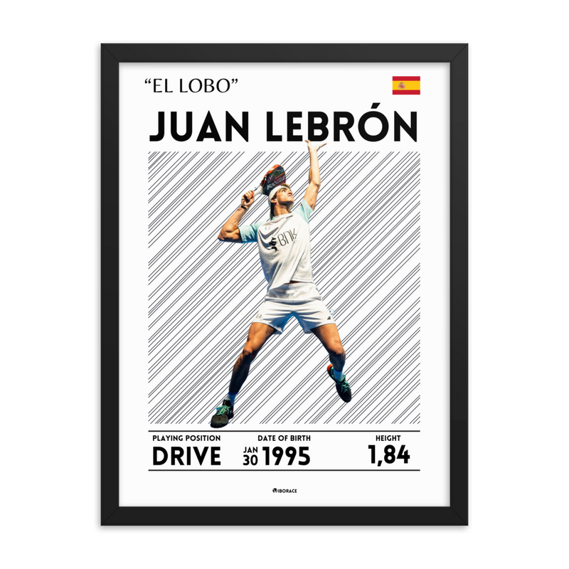 Juan Lebron Framed Poster