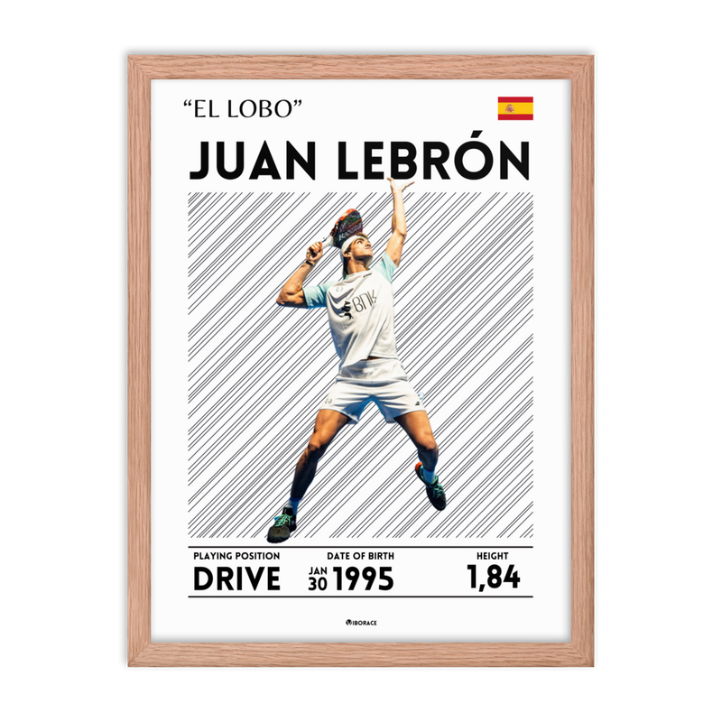 Juan Lebron Framed Poster