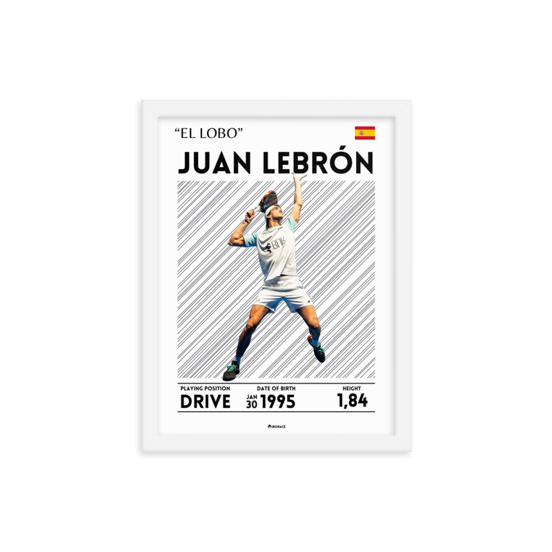 Juan Lebron Framed Poster