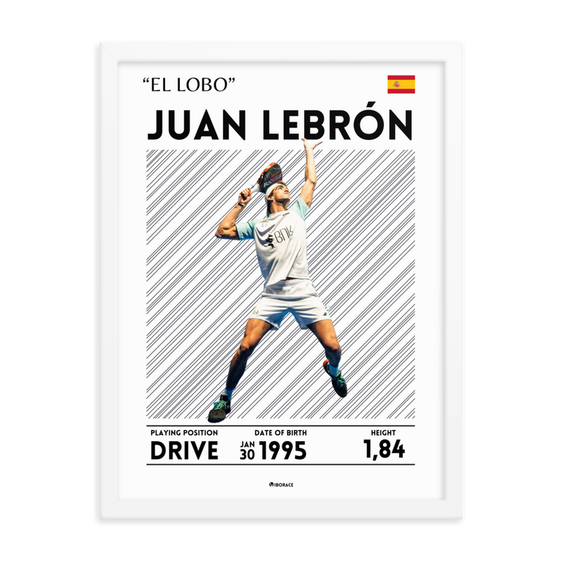 Juan Lebron Framed Poster