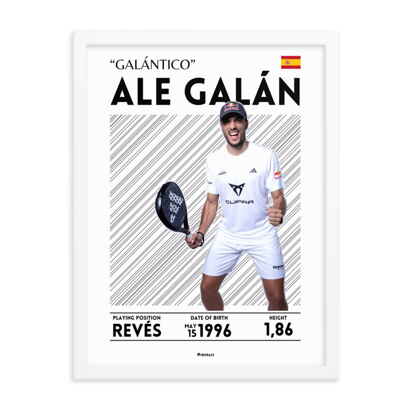 Ale Galan Framed Poster