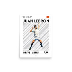 Juan Lebron Poster