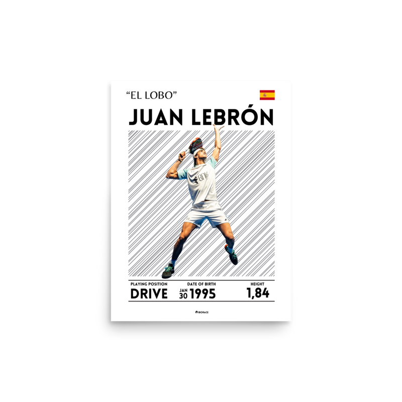 Juan Lebron Poster