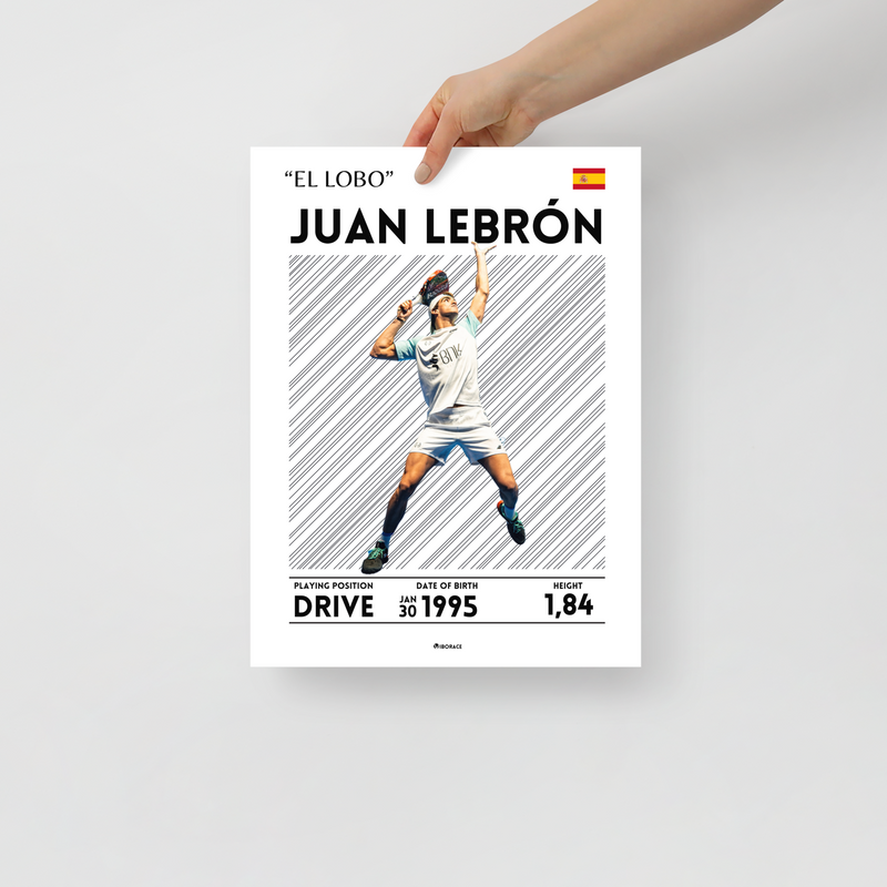 Juan Lebron Poster