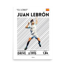 Juan Lebron Poster