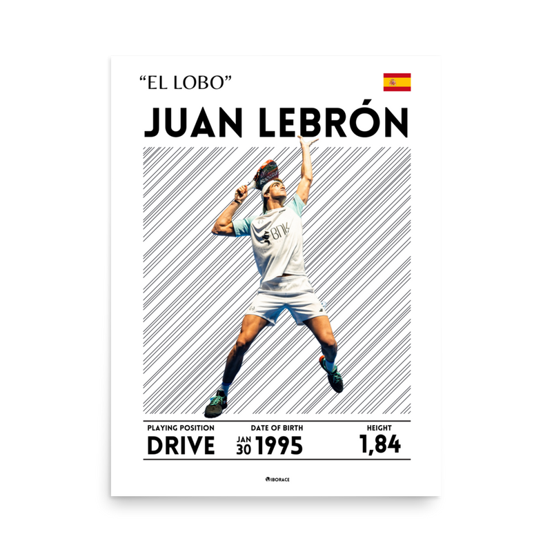 Juan Lebron Poster