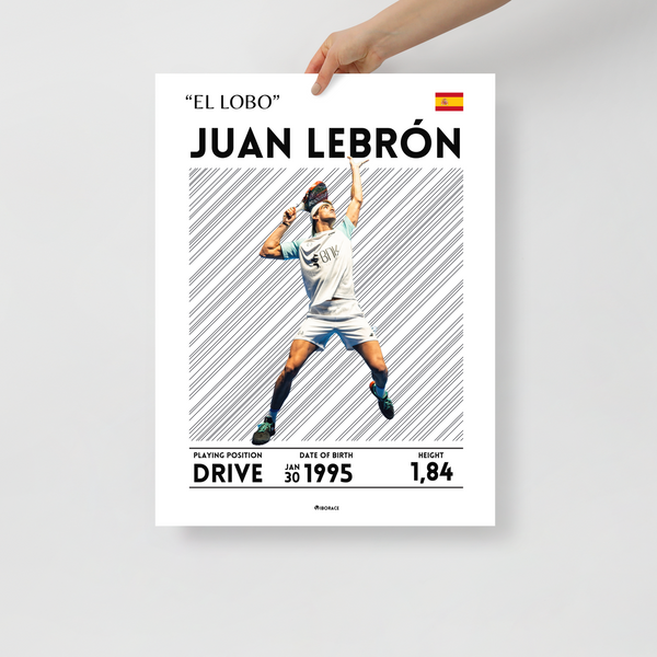 Juan Lebron Poster